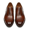 Hand-Burnished Calfskin Oxfords